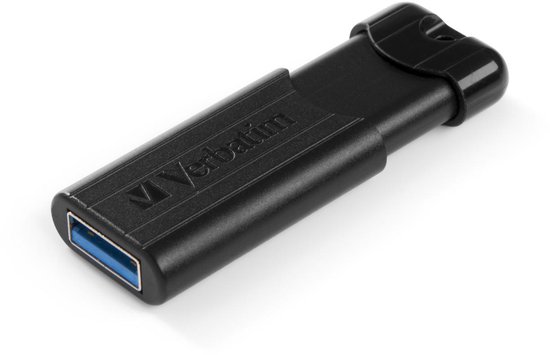 Verbatim Pin Stripe 3.0 USB-stick 256 GB Zwart 49320 USB-A 3.2 Gen 1