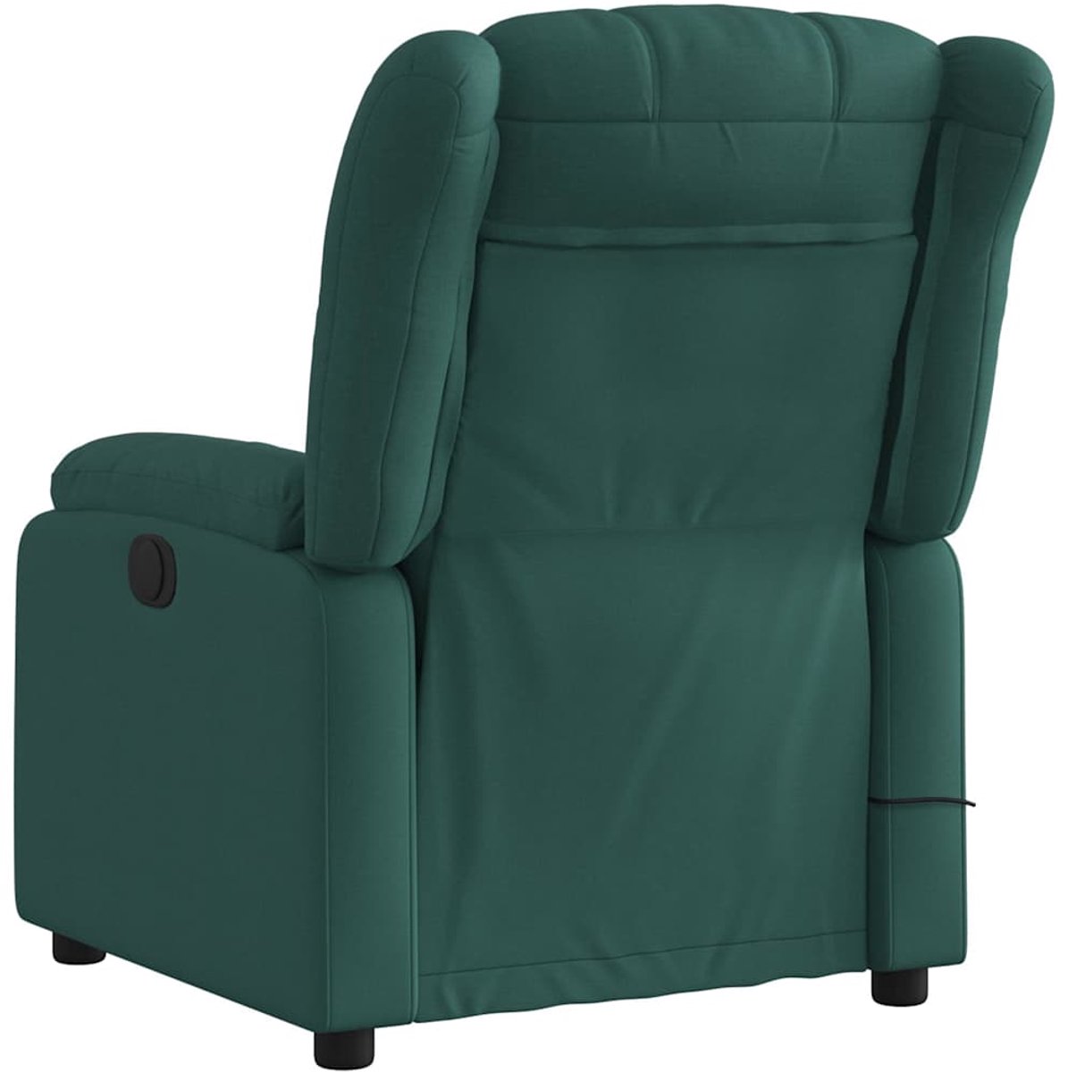 vidaXL Massagestoel Donkergroen Elektrische Massage - afbeelding 2