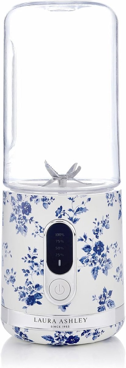 Draagbare Smoothie Blender met 450 ml Fles - Oplaadbare USB Blender voor Keuken, Sport, Reizen en Kantoor