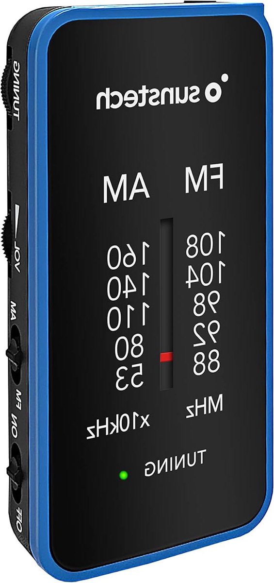 Draagbare Analoog Multiband Radio - Ideaal voor op Reis - 1 stuk - Blauw