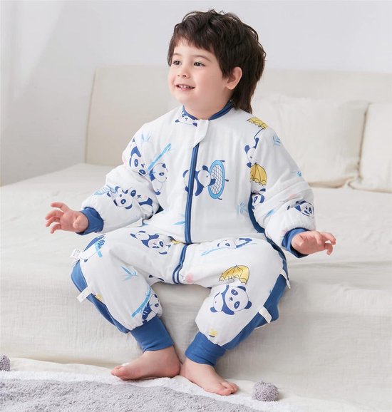 Winterslaapzak met voeten TOG-waarde 2.5 afritsbare mouwen unisex - voor baby's en kinderen — afbeelding 2