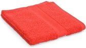 Clarysse Talis - Handdoek - 50X100 - Koraalrood