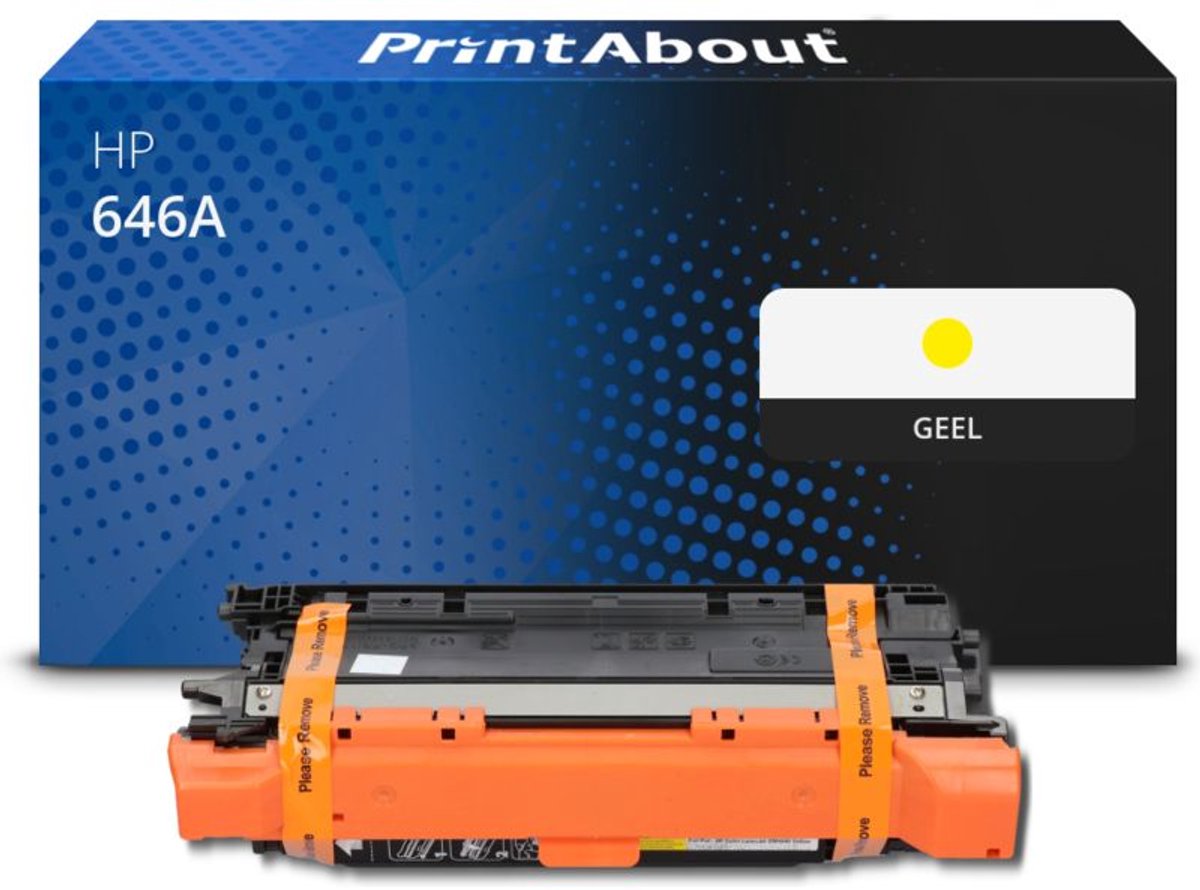 PrintAbout HP 646A (CF032A) toner geel
