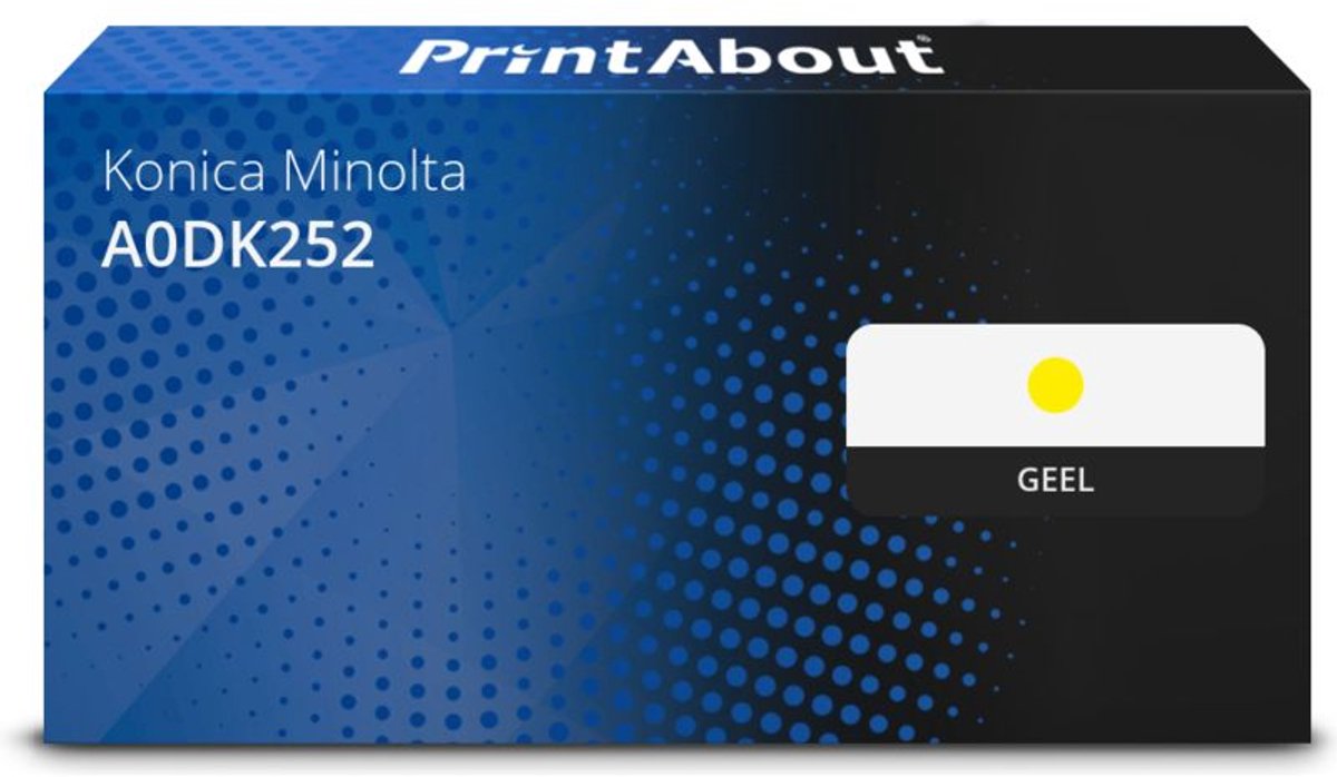 PrintAbout - Alternatief voor de Konica Minolta A0DK252 / geel