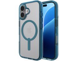 ZAGG - Santa Cruz Snap Mag geschikt voor iPhone 16 Hoesje - retro blue