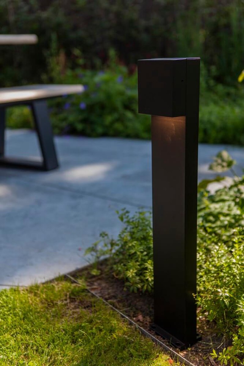 Lutec Gemini XF - LED tuinpaal padverlichting - Sokkellamp