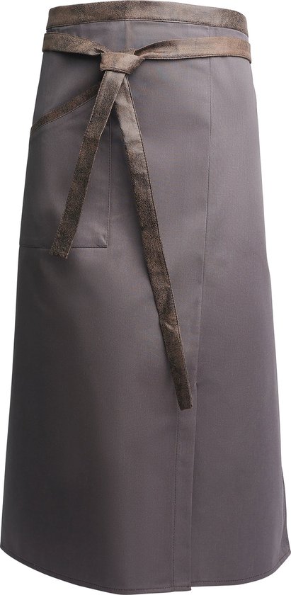Pavelinni | Saint- Sebastian | Tablier de restauration long | Tablier de cuisine | Gris