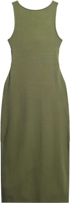 Superdry - Robe mi-longue en jersey torsadé au dos - Femme - Robes