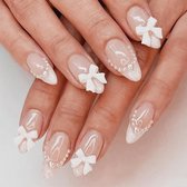 24 pièces French Press On Nails