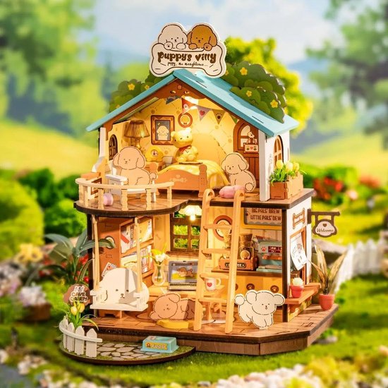 Rolife Miniatuurhuis | Doe-het-zelf Miniatuur Winkel Kit | Robotime Rolife Miniatuurhuis | Doe-het-zelf Miniatuur Winkel Kit | Robotime