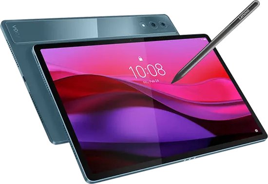 Lenovo Yoga Tab Plus - 12.7 inch - 16GB/256GB - Blauwgrijs - incl Keyboardcover (QWERTY) & Pen Plus
