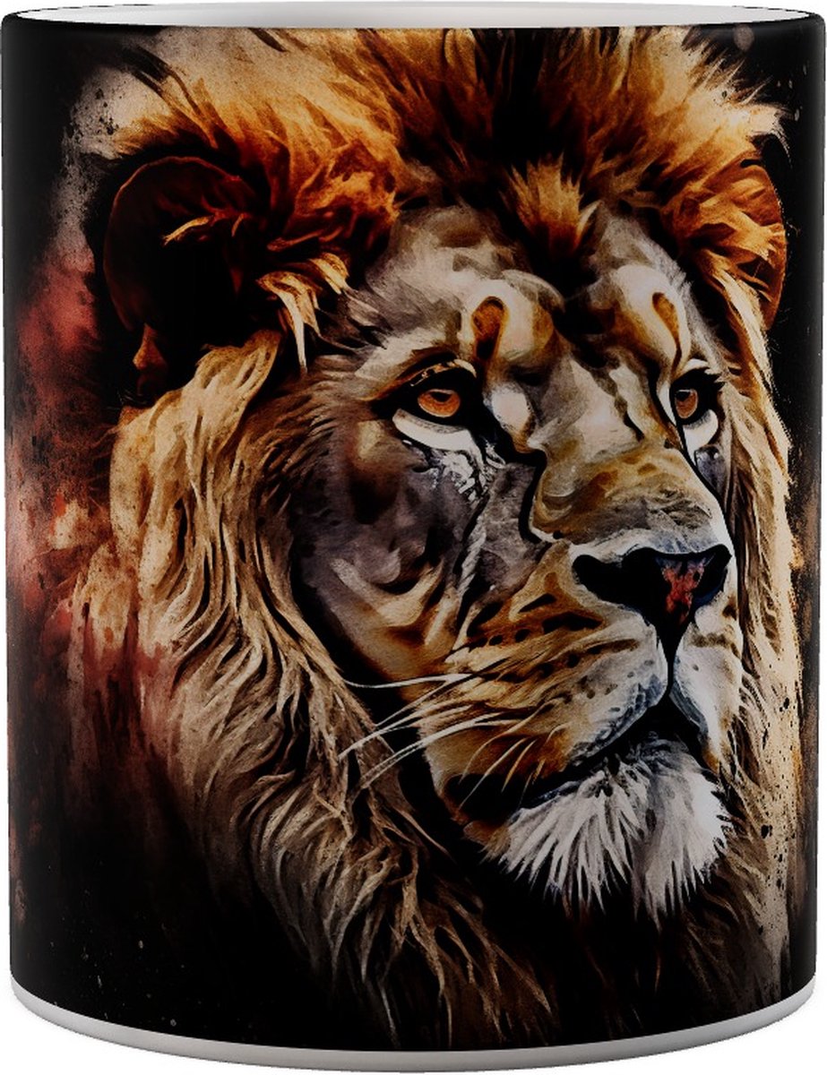 The King - Leeuw - Mok 440ml 440