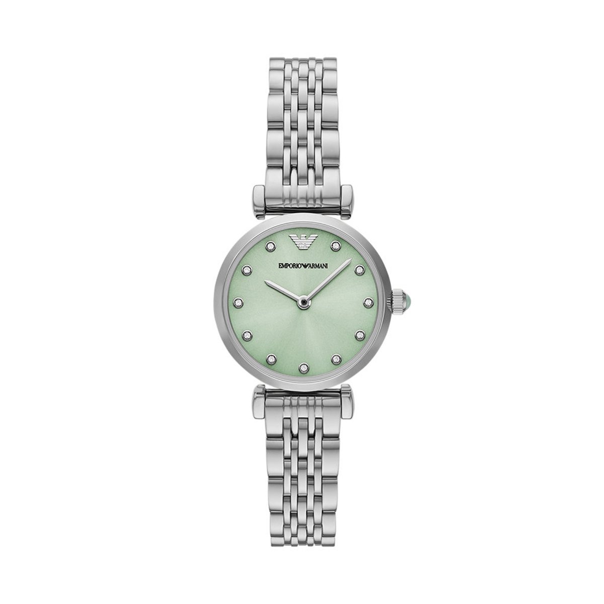 Emporio Armani AR11667 Dames Horloge 28mm - Zilverkleurig