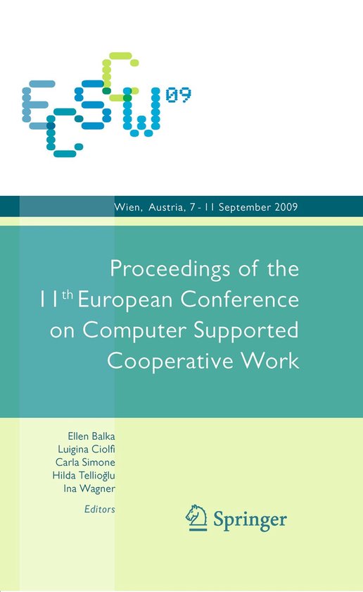 ECSCW 2009: Proceedings of the 11th European Conference on C ... - cover