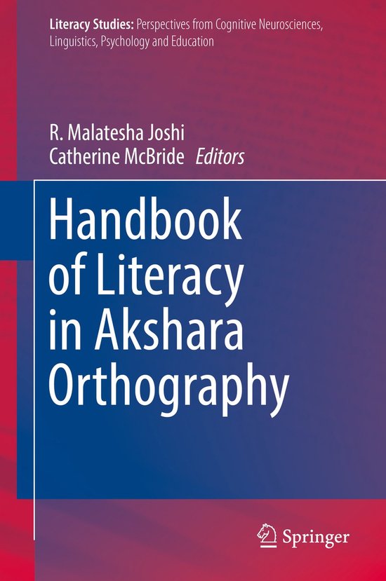 Literacy Studies17- Handbook of Literacy in Akshara Orthography ...