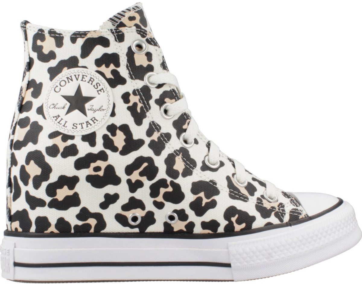CONVERSE CHUCK TAYLOR ALL STAR WEDGE PLATFORM LEOPARD EU Dierlijke Druk