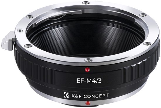 Micro 4/3 naar Canon EF Lens Adapter – K&F Mount voor Micro Four Thirds Camera’s zonder autofocus