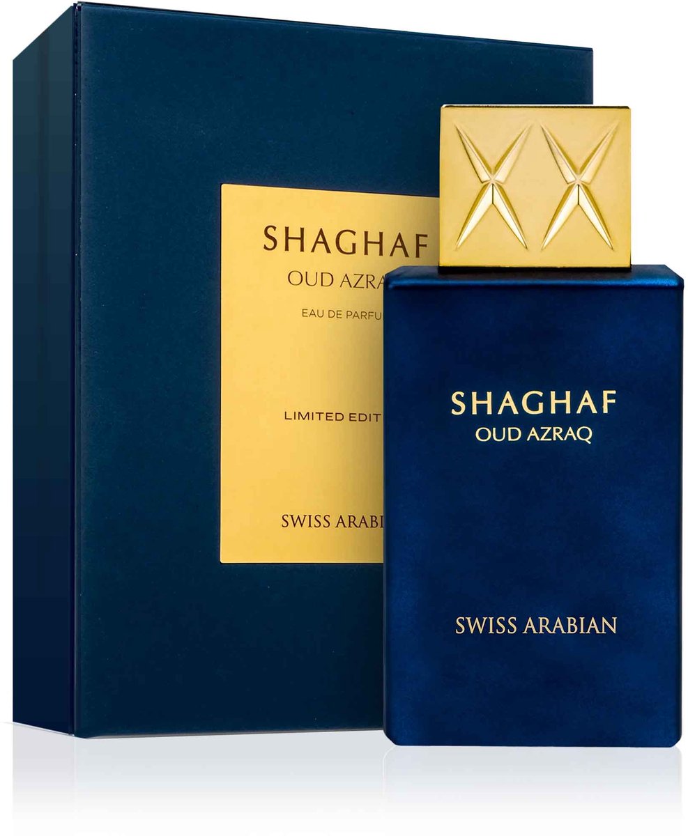 Goedkoopste Swiss Arabian Shaghaf Oud Azraq 75ml - NON BOXED-Unisex