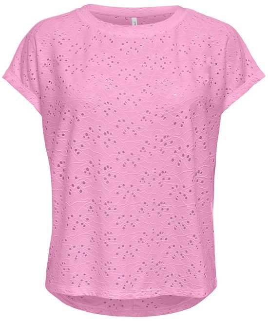 ONLY ONLSMILLA LIFE S/S TOP JRS NOOS Dames Top - Bonbon