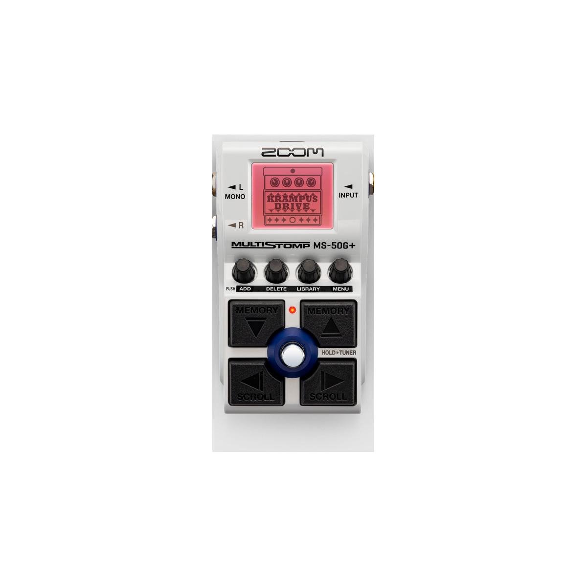 Zoom MS-50G+ effectenpedaal Expressiepedaal Zwart, Wit