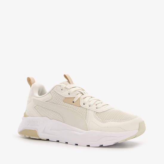 Puma Trinity Lite dames sneakers beige - Maat 37 - Uitneembare zool