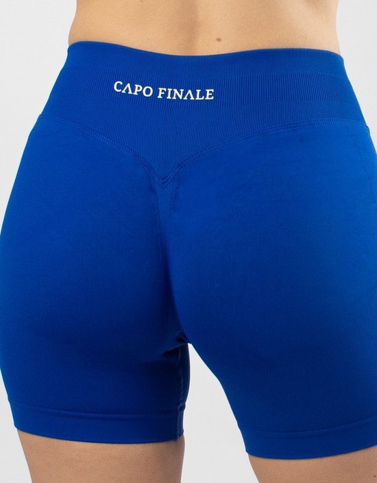 Divinity Seamless Short - CAPO FINALE - Shorts - XL - Kleur Black - Sportkleding - Activewear - Gymkleding - Fitnesskleding - Sportoutfit - Fitness - Hardlopen - Crossfit - Yoga - Pilates - Krachttraining — afbeelding 5