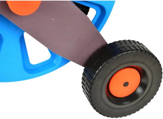 GEKO Tuinslangwagen - 60m capaciteit - Antikrascoating - Transportwielen - 720mm hoog van Geko — afbeelding 4