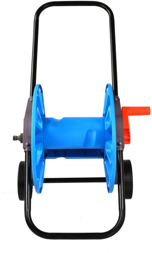 GEKO Tuinslangwagen - 60m capaciteit - Antikrascoating - Transportwielen - 720mm hoog van Geko — afbeelding 2