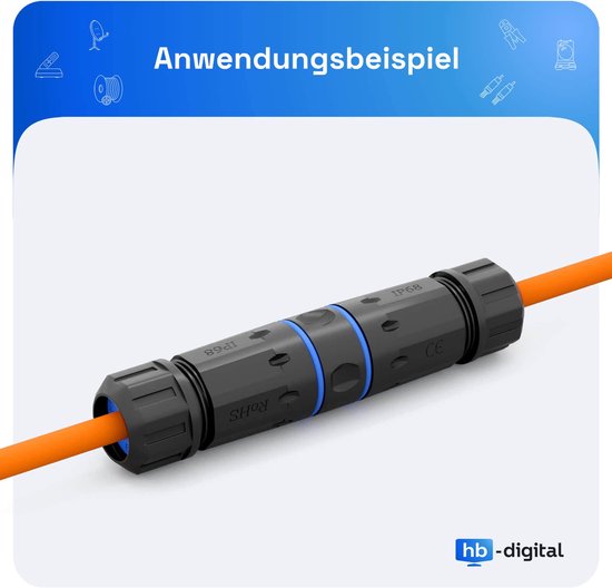 2x DiSEqC Schalter 2/1 Von HB-DIGITAL – Für 2 Satelliten Auf 1 Receiver, Wetterfest