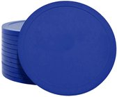 100 Jetons Plastique CombiCraft Vierges Blancs – Format 2€, Diamètre 25,75 Mm, Pour Casiers Et Caddies