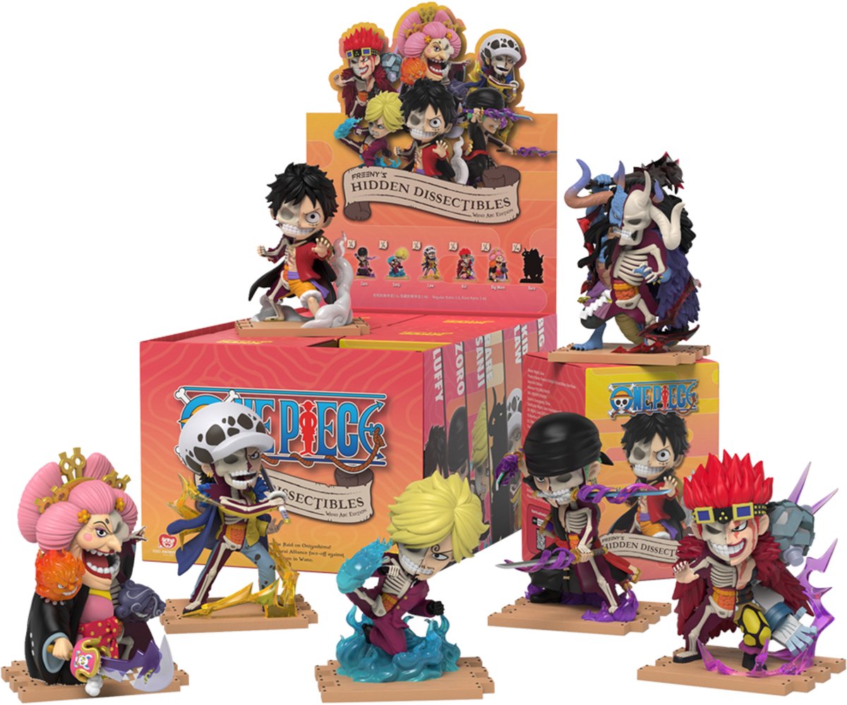 Mighty Jaxx - Freeny's Hidden Dissectibles: One Piece Wano Arc Edition - BlindBox