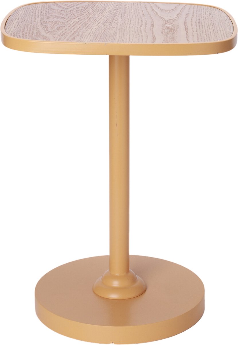Bijzettafel Avondale geel 50cm