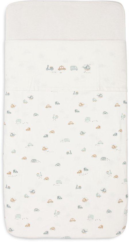 Drap-housse Laken Bébé Jollein - 75x100cm - Lit bébé - Katoen - En Go