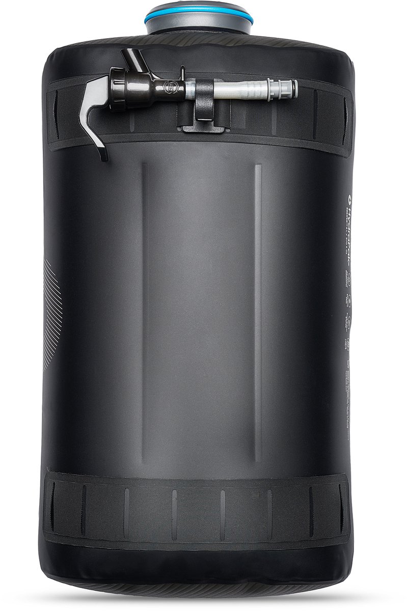 HydraPak - Expedition - 8L -opvouwbaar - waterreservoir - Chasm Black