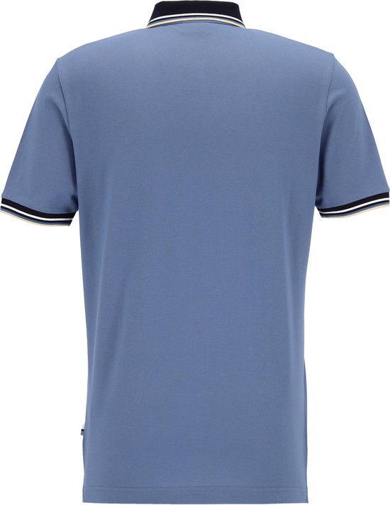 Polo OLYMP Casual - polo coupe moderne - bleu fumé