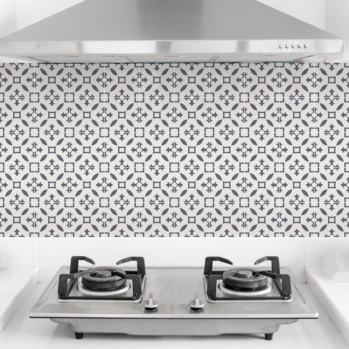 Ambiance Sticker Zelfklevende tegelmuurstickers voor keuken en badkamer - 9 Veroni Azulejo tegelstickers - 9 stickers 10x10cm Multi color