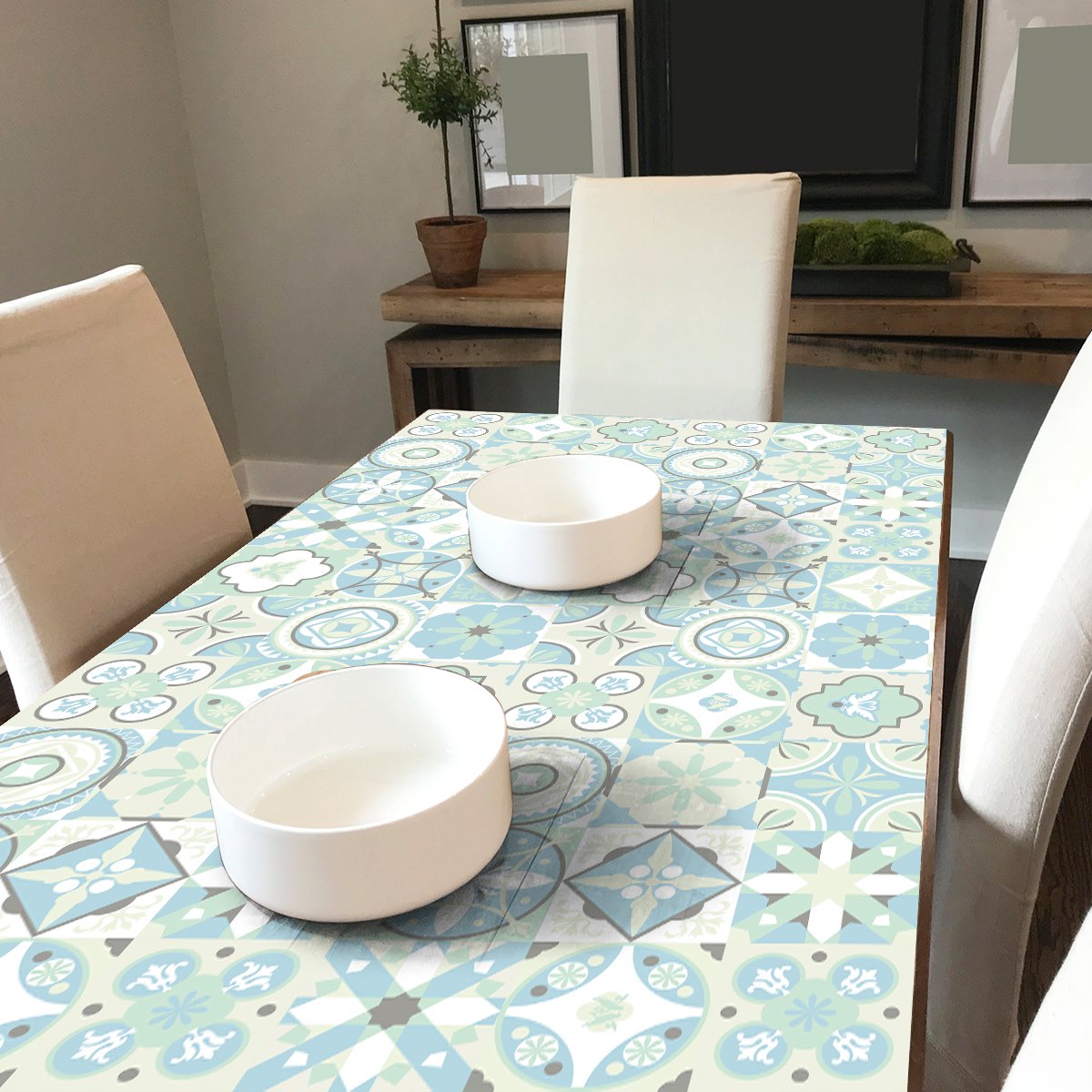 Ambiance Sticker Meubeldecoratiestickers - Zelfklevende stickers voor keuken en woonkamer - 60 LIDONINO meubeltegelstickers - 60 stickers 15x15cm Multi color