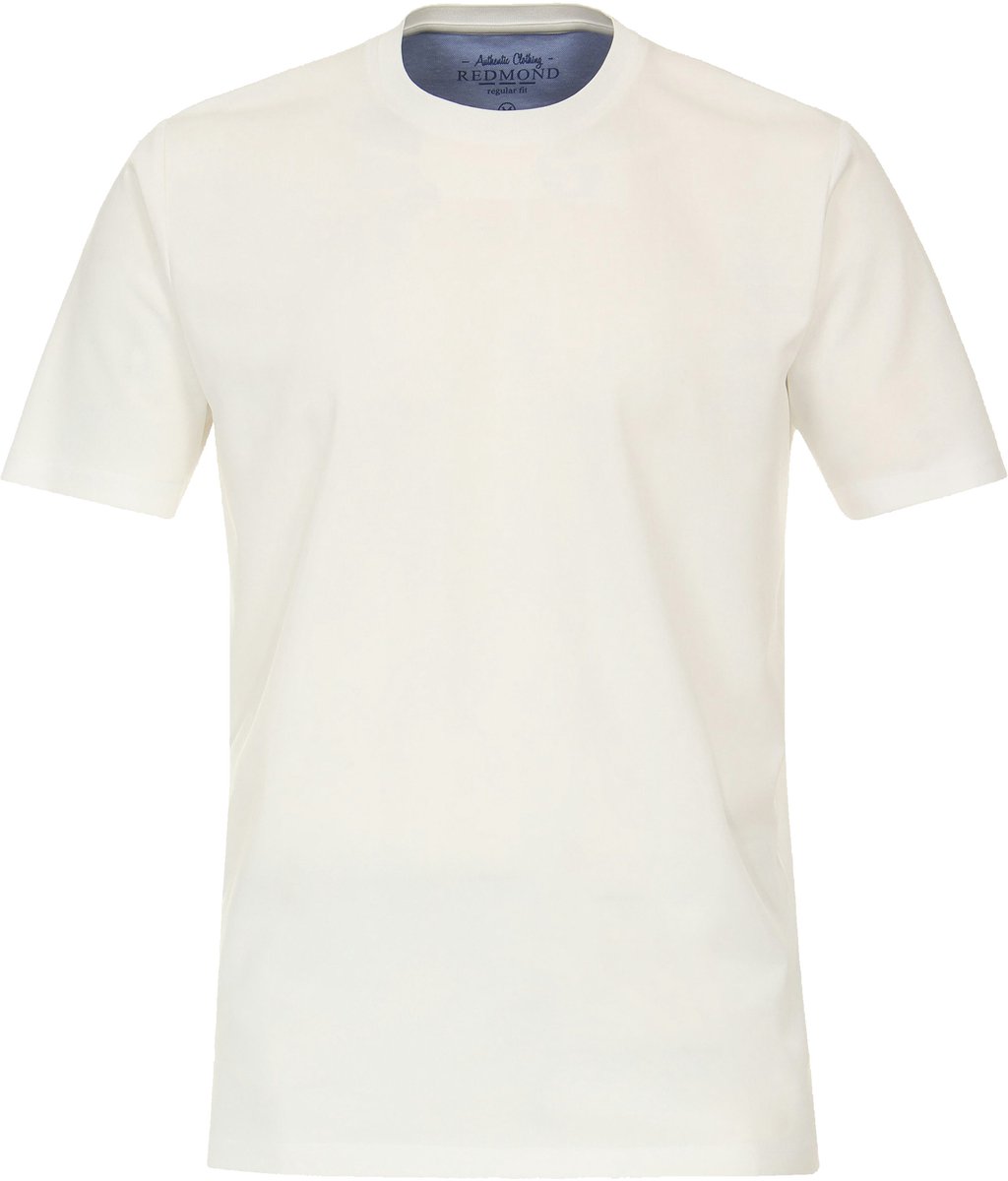 Redmond regular fit T-shirt - korte mouw O-hals - wit