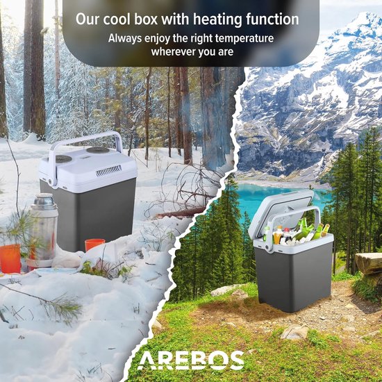 Koelbox 25L - Elektrische Koelbox voor Auto en Thuis met Eco-Modus — afbeelding 3