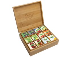 Pickwick Theedoos Gevuld 12 Vaks + 120 Theezakjes