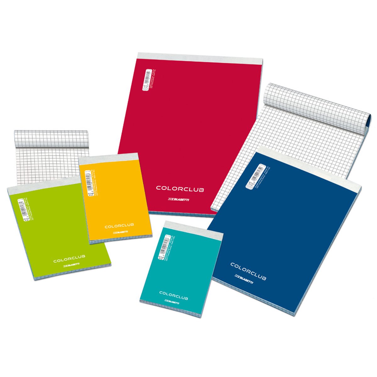 Blasetti 7135 schrijfblok & schrift A5 60 vel Verschillende kleuren