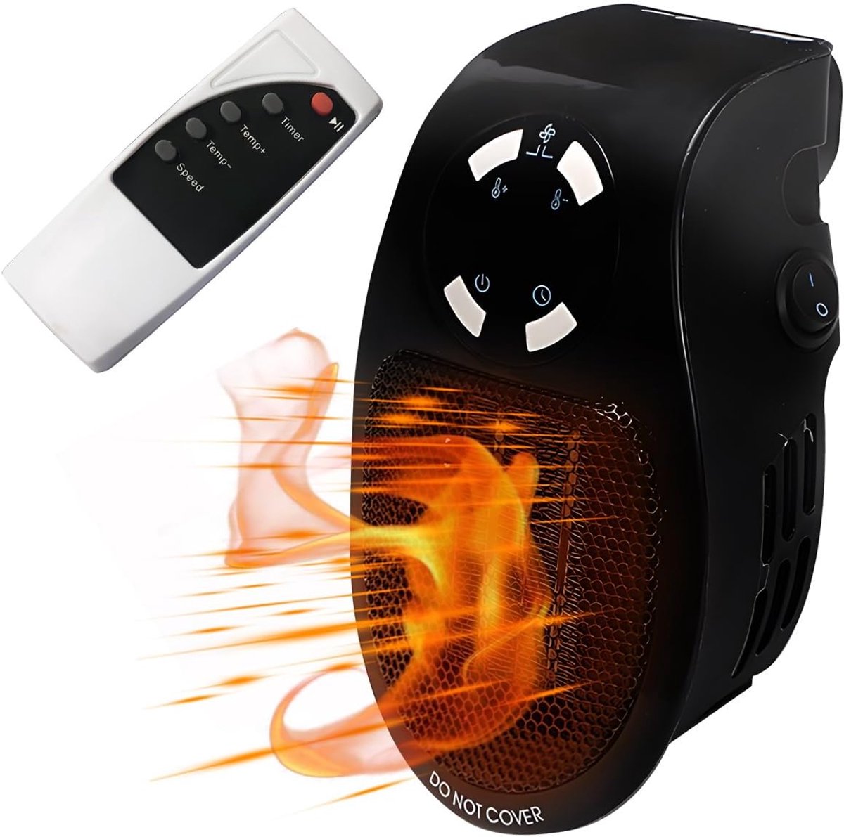 Efficiënte keramische ventilatorkachel met lage energiekosten