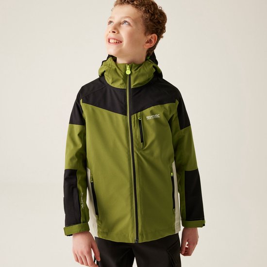 3 In 1 Jas Wandelen Kinderen - Hoody Met Contrasterende Kleuren