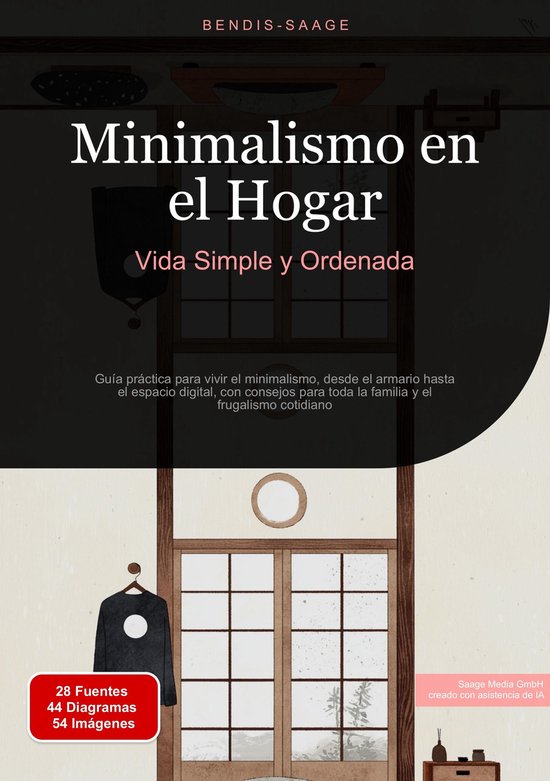 Minimalismo en el Hogar: Vida Simple y Ordenada - cover