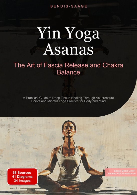 Yin Yoga Asanas: The Art of Fascia Release and Chakra Balanc ... - cover