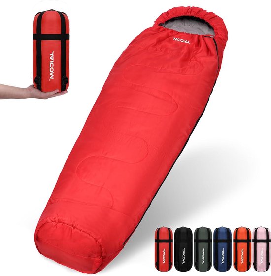 Sac de couchage Gjora - 205x80cm - trekking - 3 saisons - Adulte