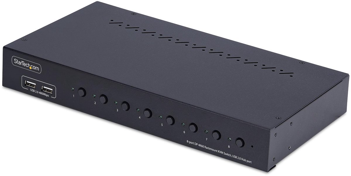 StarTech.com 8-Port DisplayPort KVM Switch