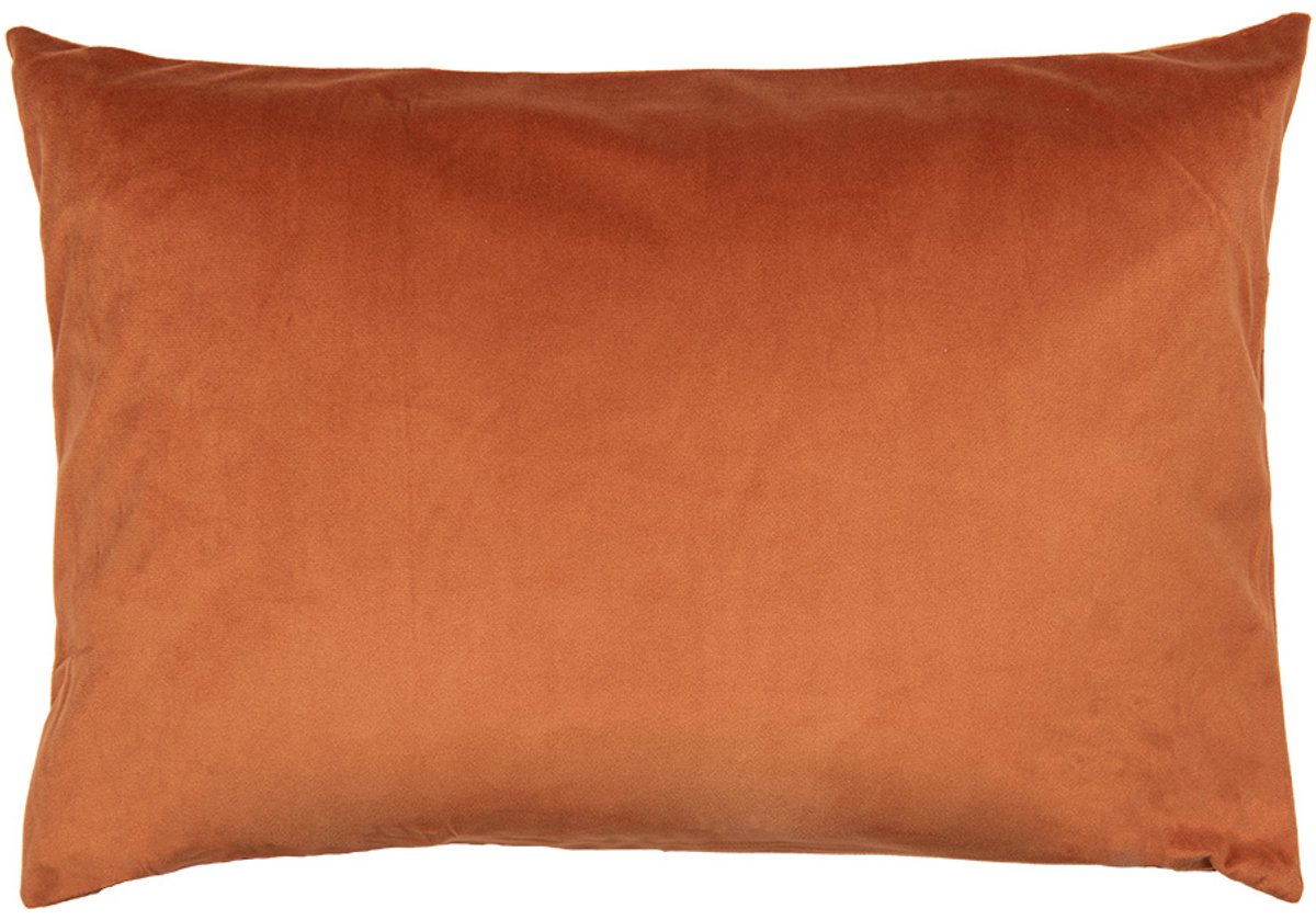 Clayre & Eef Kussenhoes 35x50 cm Oranje Polyester