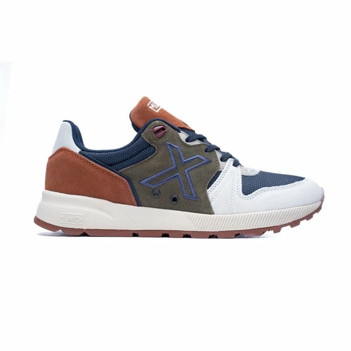 Munich Casual Herensneakers 10 30 Wit Multicolour