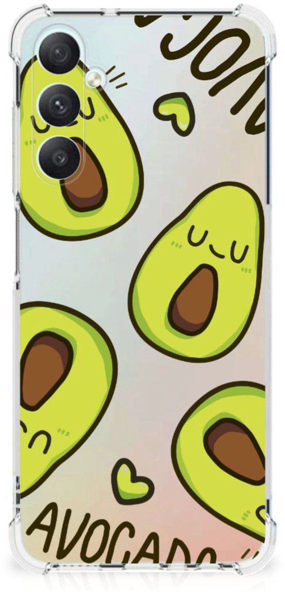 Samsung Galaxy A05s Stevig Bumper Hoesje Avocado Singing